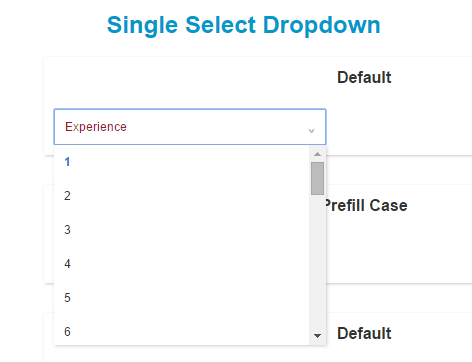 jQuery Single-Select-DropDown